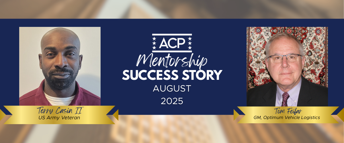 Mentorship success story