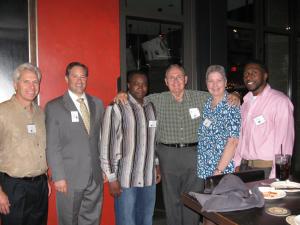 Some of the attendees at the Del Frisco's Grille