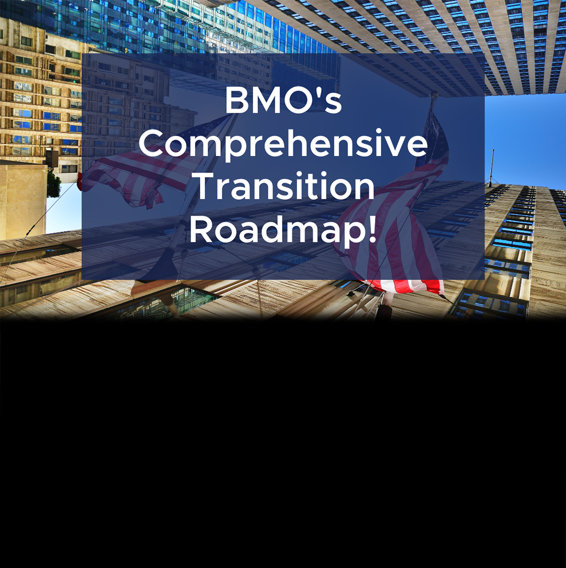 BMO's Comprehensive Transition Roadmap